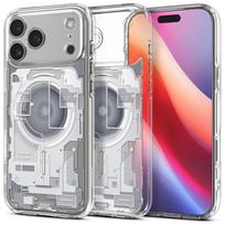 Spigen Ultra Hybrid MagSafe Case for iPhone 17 Pro, zero one, white