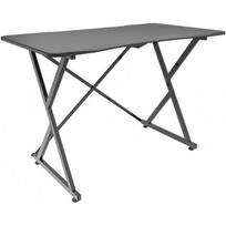 Techly Žaidimų stalas kompiuteriui su kampiniu ergonominiu kraštu juodas 108460