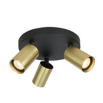 Kryptiniai Šviestuvai Nesto SPL-23436-3R-BK-BRSS