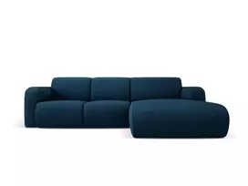 Kampinė Sofa - dešinė, Molino, 4 sėdimos vietos, 250x170x72, karališkoji mėlyna
