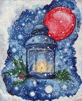 Abris Art kryželių rinkinys Gaudete — 20×25 cm, 14 ct, 34 spalvų