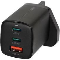 iBOX C-65 Black, GaN 65W universal charger UK plug ILUC65BUK