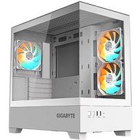 Gigabyte C201 PANORAMIC, Tempered Glass, White GB-C201PI