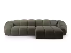 Kampinė Sofa - dešinė, Diana, 4 sėdimos vietos, 334x182x72, plienas