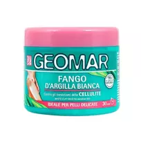 GEOMAR FANGO D'ARGILLA BIANCA baltojo molio purvas kūnui tobulinti, 650 ml