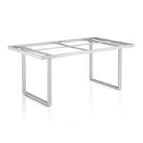 Valgomojo stalo rėmas Kettler Ego Modular Dining, 160x95x68 cm, sidabro spalvos