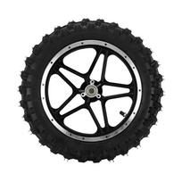 2.5–10 colių galinio rato plieno lydinio pakaitalas mini kišeniniam motociklui, motociklui, juodas