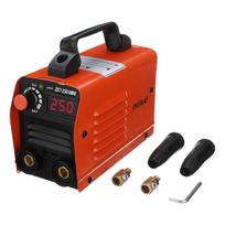 ZX7-250 250A mini elektrinis suvirinimo aparatas, nešiojamas skaitmeninis ekranas MMA ARC DC keitiklis, plastiko suvirinimo aparatas, suvirinimo įranga, patvari