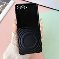 Phone Case for Samsung Galaxy Z Flip 7 fe 6 5 Flip7 Flip6 Flip5 5G Hard PC Protective Cover Ripple for Magsafe Magnetic Galaxy Z Flip7