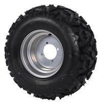 22x10 10 padangų 10 colių A formos raštas neslystančios sprogimui atsparios galinių ratų padangos su stebulėmis UTV Go Kart golfo vežimėliui ATV