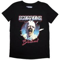 Scorpions Ladies Slim Fit T-Shirt: Blackout Tour '82 (Back Print) OFFICIAL NEW M