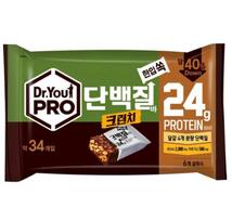 Dr.You Pro baltyminis batonėlis Crunch mažo dydžio 34 vnt., 420 g 420g