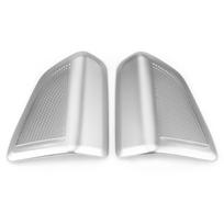 1 Pair of Car Door Stereo Audio Speaker Decoration Cover Trim For X5 F15 F16 2014‑2018