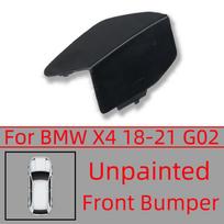 For BMW X4 G02 Normal Model Front Rear Bumper Tow Hook Cover Cap Hauling Shell Lid 2018 2019 2020 2021#51117497095 51127416023