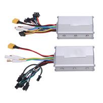 52V 25A 1200W Elektrinio dviračio bešepetėlio variklio valdiklio rinkinys Dvigubas pavaros aliuminio lydinys Tikslus valdymas Padidintas saugumas