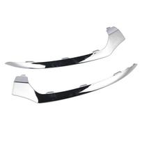 2 VNT Chromuotos Priekinio Buferio Apatinės Apdailos 2058851374 Pakeitimas Benz C-Class W205 C205 A205 S205