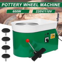 220V /110V „pasidaryk pats“ elektrinis keramikos žiedas, keramikos mašina 600W, kojinis pedalas, molio keramikos formavimas, keramikos dirbiniai, meno kūrinys, forma JAV ES AU US