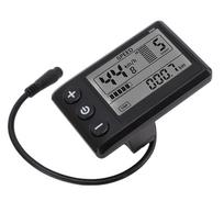 Elektrinio dviračio LCD ekranas Elektrinio paspirtuko LCD S866 Ekrano skydelis su vandeniui atsparia 6 kontaktų jungtimi Dviračių priedas