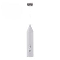 1Pc MINI Milk Frother USB Rechargeable 3 Speeds Foam Maker Coffee Whisk Mixer Electric Handle Blender Egg Beater Hot Cooking Tools