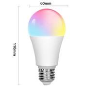 LED 15W Wi-Fi išmanioji lemputė CozyLife APP E27 LED išmanioji lemputė veikia su Alexa Google Home Yandex Alice 85-265V RGBCW pritemdomu laikmačiu 1 Pcs  CozyLife Bulb