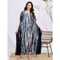 Boho kaftano suknelė didelio dydžio, Moteriška ilga apsiausto suknelė didelio dydžio one size