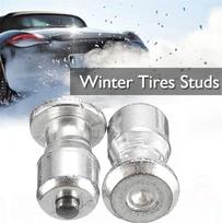 100 Pcs Winter Ice Road Wheel Spikes Car Motorcycle Tire Snow Studs Screw 12mm