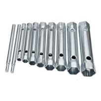 6-22mm 10 vnt. Metrinis vamzdinis atviras raktų rinkinys Vamzdinis strypas Žvakės raktas Plienas Dvigalvis Automobilių Santechnikos Remontui Rankiniai įrankiai 10pcs/set