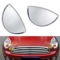 2 vnt. Žibintų plovimo purkštuko dangtelis Mini Clubman R55 R56 Hečbekui R57 Kabrioletui R58 Kupė R59 Roadsteriui white