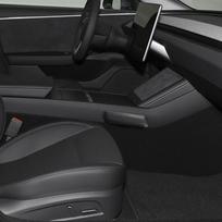 Skirta Tesla naujam Model 3 Highland 2024 kelių, kojų, alkūnių mikropluošto odos pagalvėlės Itin aukštos kokybės