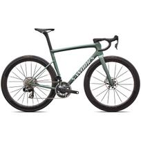 S-Works Tarmac SL8 plento dviratis | SRAM Red AXS | Gloss Premium Fjord Metallic - White Metallic Silver
