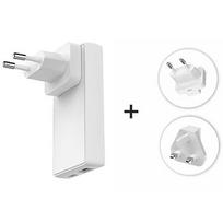 Swissten Travel Charger GaN USB-C / USB 65W 22071420