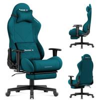 Huzaro Force 5.7 Teal žaidimų kėdė su pakoju – turkio spalvos, ergonomiška