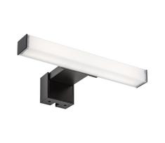 Rabalux 75050 - vonios veidrodžio LED apšvietimas OLIRO LED/4W/230V IP44 20 cm juoda