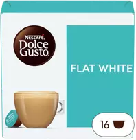 Nescafe Dolce Gusto Flat White kavos kapsulės, 16vnt
