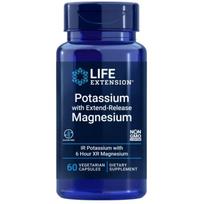 Life Extension Kalio ir magnio su pailgintu išsiskyrimu – 60 kapsulių