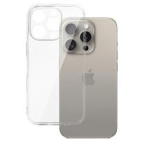 Galinis dangtelis 2 mm idealiai tinkantis Apple iPhone 16 Pro Max skaidrus