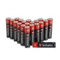 Verbatim Alkaline Batteries AA/LR06 20-pack 49877 ABVE49877PLG