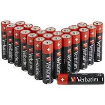 Verbatim Alkaline Batteries AA / LR06 24-pack 49505 ABVE49505PLG