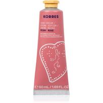 Korres Peony Rose drėkinamasis rankų kremas su migdolų aliejumi 50 ml