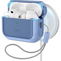 Mėlynas ausinių dėklas "ESR Orbit Halolock Magsafe" skirtas Apple Airpods Pro 3