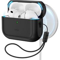 Juodas ausinių dėklas "ESR Orbit Halolock Magsafe" skirtas Apple Airpods Pro 3