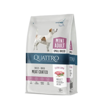Quattro Mini Lamb sausas pašaras su ėriena mažų veislių šunims, 7 kg