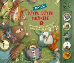 Mažoji džyru džyru muzikėlė. 5 dainelės apie žvėris, paukščius ir bites - Sudarytoja Aušra Žičkienė