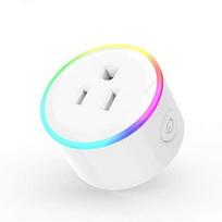 Išmanusis Kištukas - TUYA Wi-Fi Nuotolinis Valdymas, Energijos Stebėjimas, RGB LED