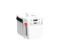 SKROSS PA48USBC - Kelioninis adapteris MUV USB AC, USB A+C 15W