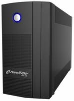 PowerWalker UPS Line-Interactive 1000VA with Surge Protection and French Outlet, 3 Plugs 230V, with USB