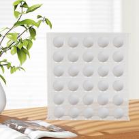 Acrylic Cabinet for Golf Ball Display, 6 Tier Rack Holds 30 Balls S