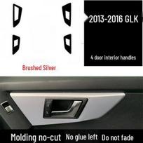 Anglies Pluošto Lipdukai Mercedes-Benz GLK200/260/300 (2013-2016 m): Centrinė konsolė ir durų panelės