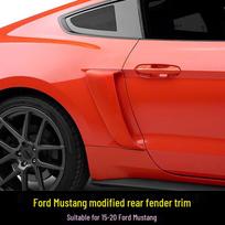 15-20 Ford Mustang Galinio Sparno Platus Kūno Oro Anga iš MP Concepts