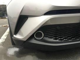 Toyota C-HR 2016-2018 Front Fog Light Chrome Cover Included sidabras